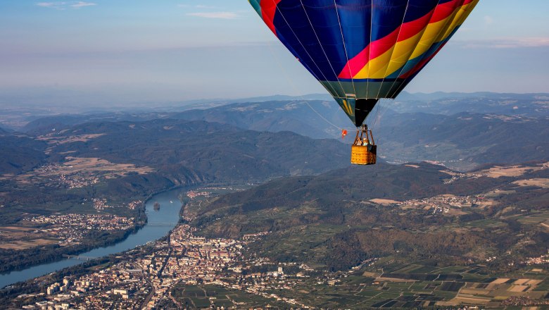 Ballontage Krems-Langenlois 2018 - Ballonfahrt über die Wachau, © Jürgen Übl